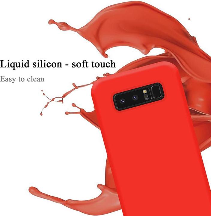 Immagine prodotto Cadorabo Copertura della cassa del silicone liquido TPU (Samsung Galaxy Note 8)