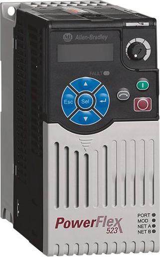 Allen Bradley Frequenzumrichter, PowerFlex 523, RS-485, 4.8A, 750W, 200... 240V