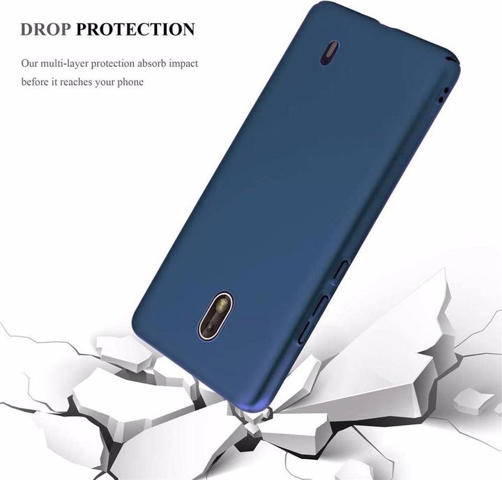 Actual product image Cadorabo Hard Cover Matt Metal Cover (Nokia 1)