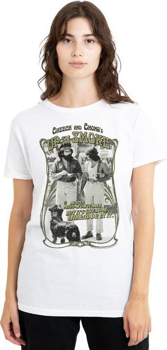 Actual product image Cheech & Chong Unisex Adult Up In Smoke Labrador T-Shirt (S)
