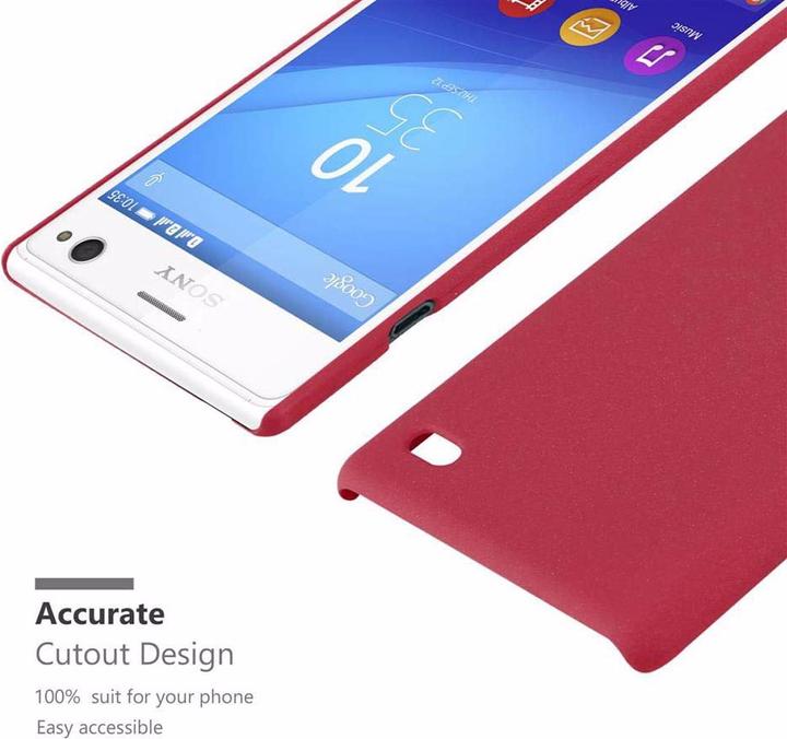 Actual product image Cadorabo Hard Cover Frosty Cover (Sony Xperia C4)