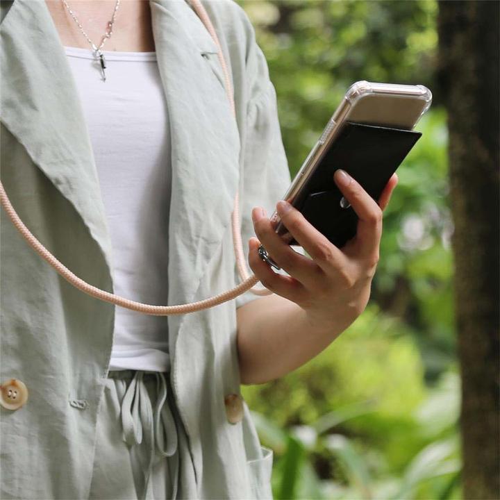 Produktbild Cadorabo TPU Handy Kette SILBER Cover