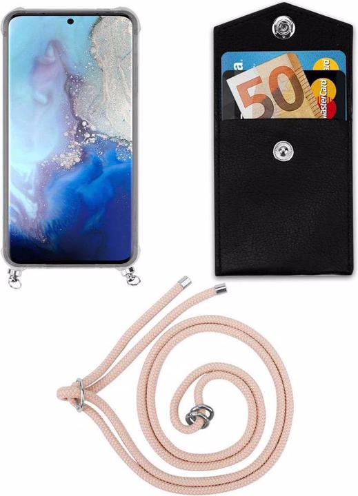 Produktbild Cadorabo TPU Handy Kette SILBER Cover