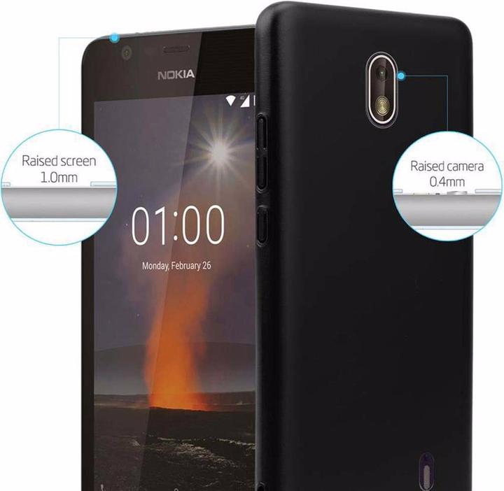 Image du produit Cadorabo Hard Cover Couverture métallique mate (Nokia 1)