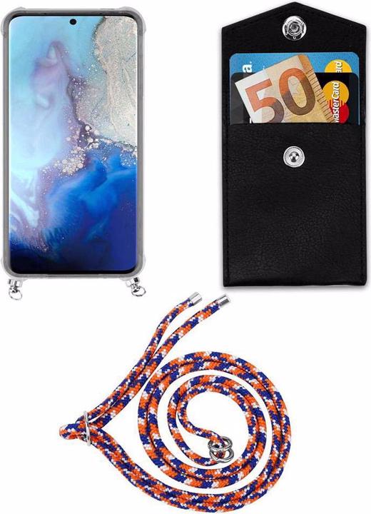 Produktbild Cadorabo TPU Handy Kette SILBER Cover