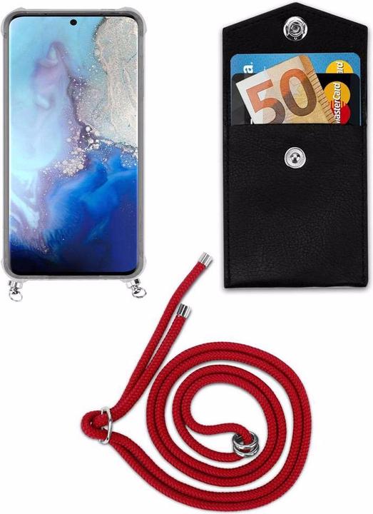Produktbild Cadorabo TPU Handy Kette SILBER Cover