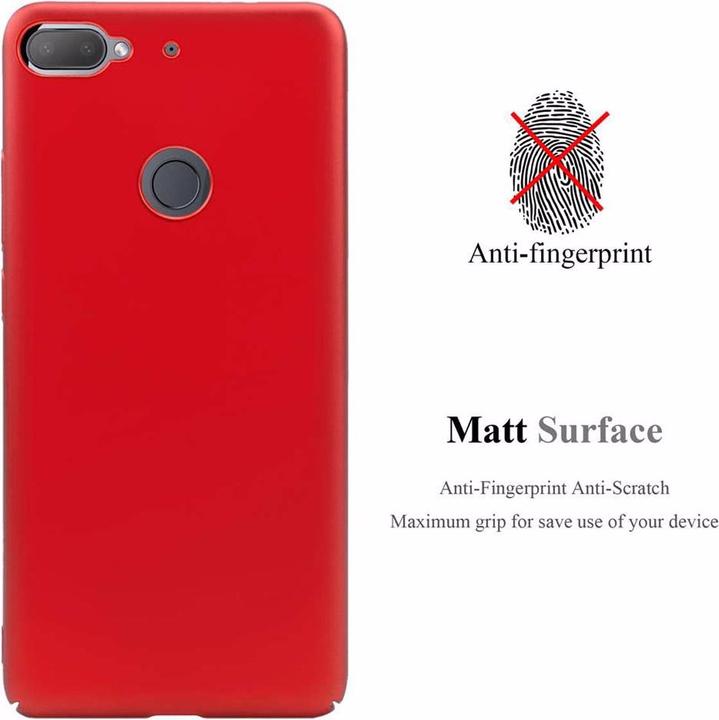 Actual product image Cadorabo Hard Cover Matte Metal Cover (HTC Desire 12+)