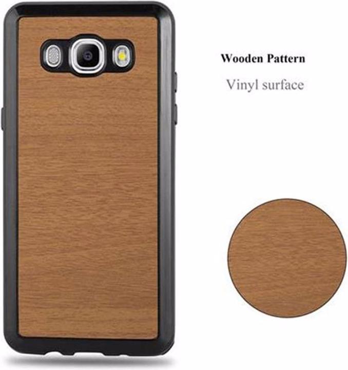 Image du produit Cadorabo Couverture en bois TPU (Samsung Galaxy J5 (2016))