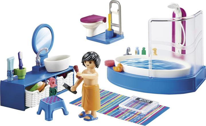 Produktbild Playmobil Badezimmer (70211, Playmobil Dollhouse)