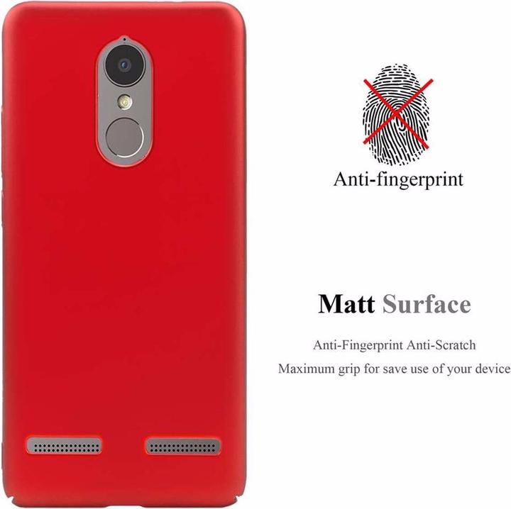 Actual product image Cadorabo Hard Cover Matte Metal Cover (Lenovo K6 Power, lg K6)