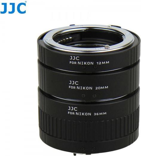 JJC Set macro extension ring 12/20/36mm for Nikon