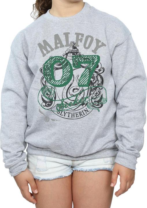 Immagine prodotto Draco Malfoy Seeker Felpa Serpeverde Ragazze (116)