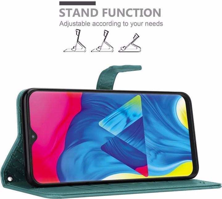 Actual product image Cadorabo Book Dogs & Cats Cover (HTC One M10, Samsung Galaxy A10)