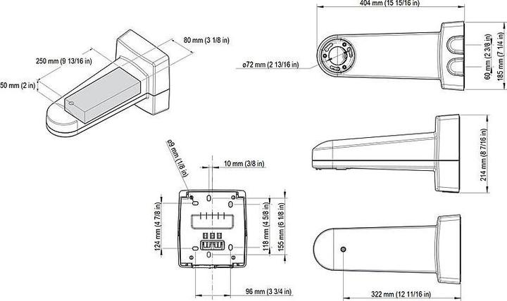 Produktbild Axis Wandhalterung T91G61 (Montage-Kit)