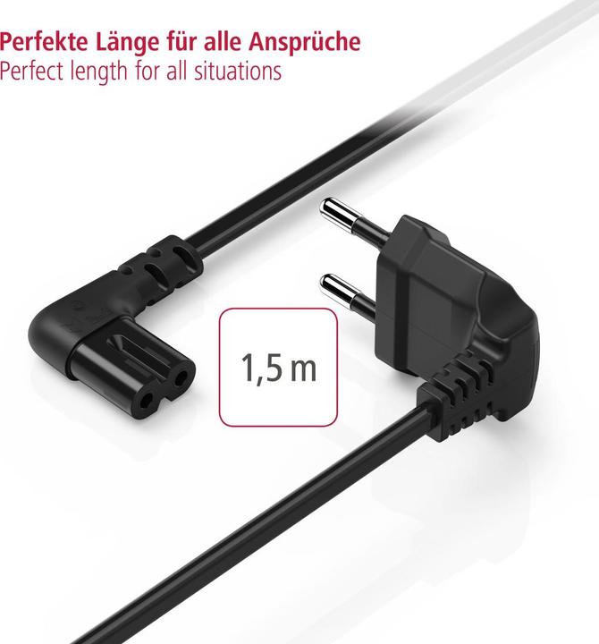 Image du produit Hama Euro- Câble d'alimentation (1.50 m)