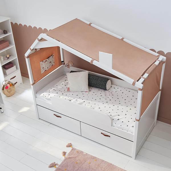 Produktbild Lifetime Kidsrooms Cool Kids Kojenbett mit Huette Rainbow (90 x 200 cm)