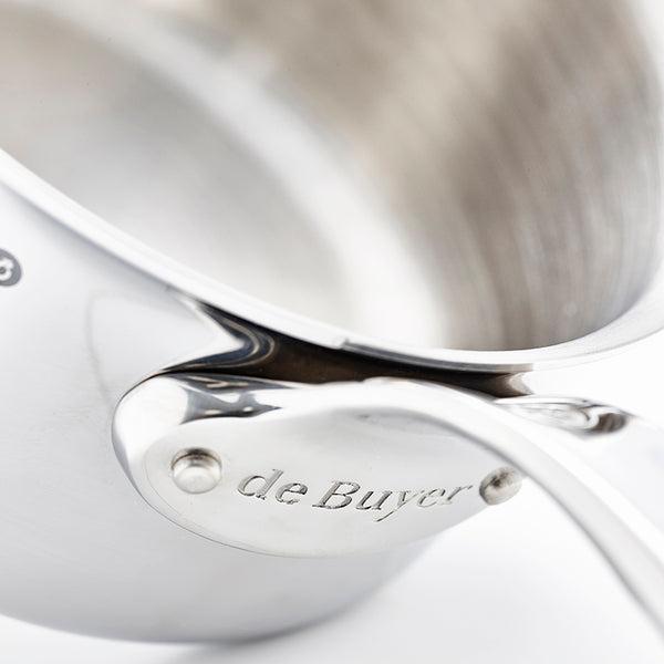 Actual product image de Buyer Affinity saucepan with lid induction (18 cm, Pot, Stainless steel)
