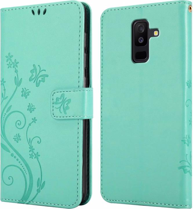 Produktbild Cadorabo Flower Book Cover (Samsung Galaxy A6+)