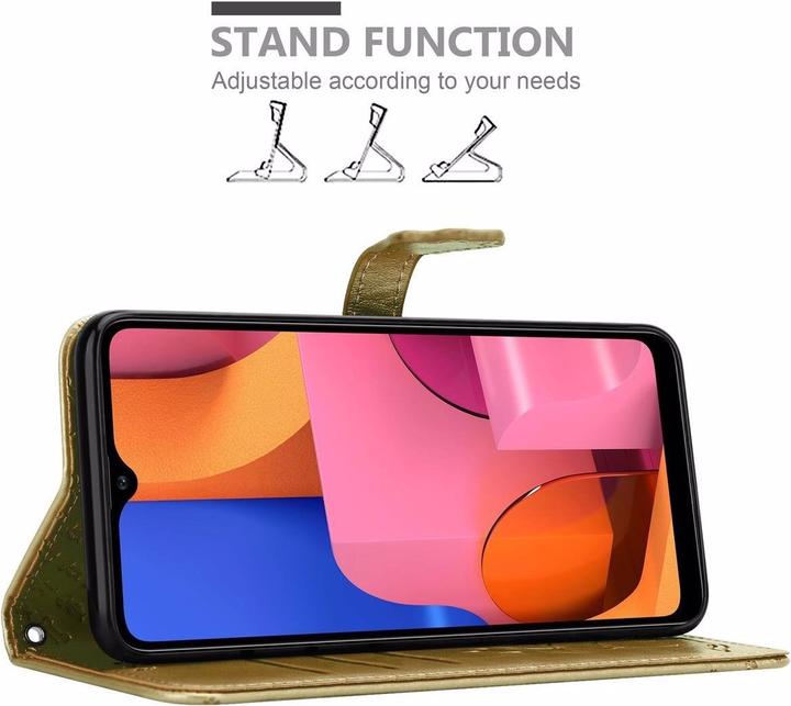Produktbild Cadorabo Book Hunde & Katzen Cover (Samsung Galaxy A20s)