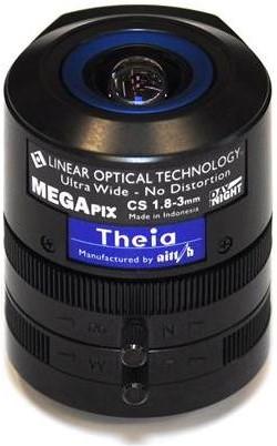 Produktbild Axis Optik Theia Weitwinkel 1.8-3mm DC (C-Mount)