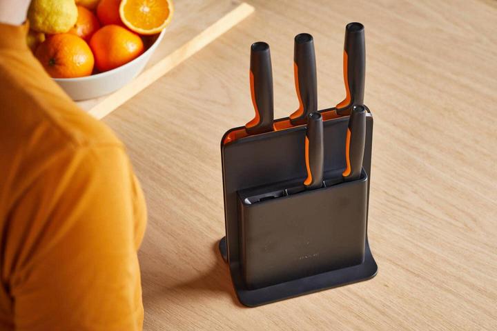 Actual product image Fiskars Functional shape plastic knife case for 5 knives