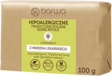 Image du produit Barwa Hue - Hypoallergenic traditional Polish dandelion grey soap - 100ML (Savon dur, 100 ml)