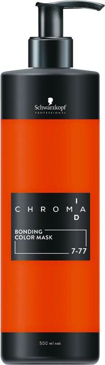 Image du produit Schwarzkopf Professional Chroma ID Bonding Color Mask 7-77 blond moyen cuivré extra (300 ml)