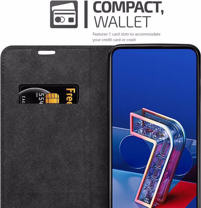 Produktbild Cadorabo Book Invisible Magnet Cover (Asus Zenfone 7 Pro)