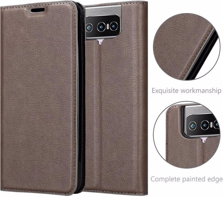 Produktbild Cadorabo Book Invisible Magnet Cover (Asus Zenfone 7 Pro)