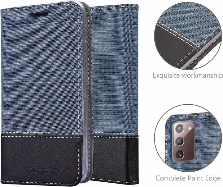 Actual product image Cadorabo Book Jeans Optics Cover (Samsung Galaxy Note 20)