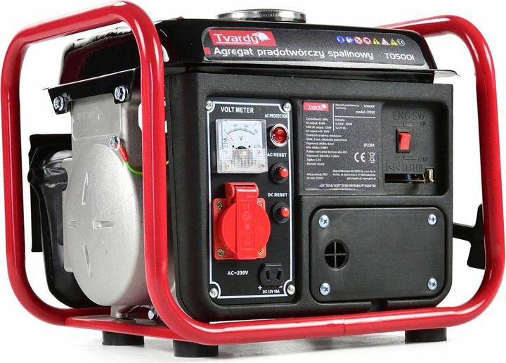 Actual product image Tvardy Petrol frame power generator 2 HP/720 W (720 W)