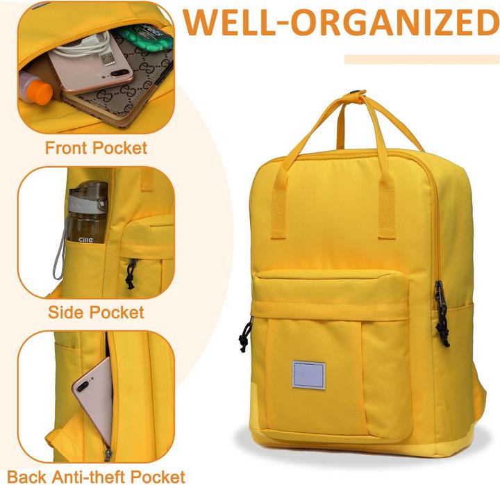 Produktbild Only-Bags.Store Schulrucksack für Teenager, leichter und wasserdichter Schulrucksack, multifunktionaler (8.90 l)