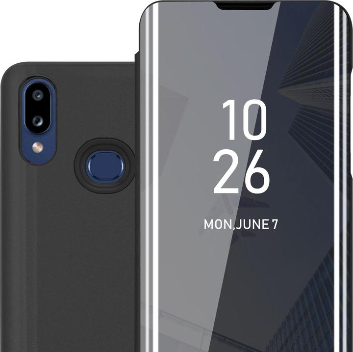 Actual product image Cadorabo Book Smart View Mirror Cover (Samsung Galaxy A10s)