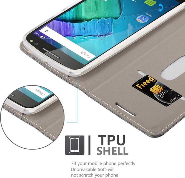 Productafbeelding Cadorabo Boek Jeans Optiek Cover (Motorola Moto X Stijl)