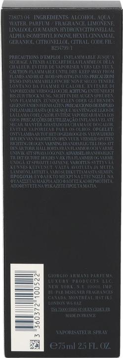Immagine prodotto Giorgio Armani Codice (Eau de toilette, 75 ml)