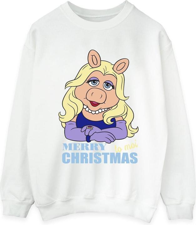 Disney Muppets Miss Piggy Queen of Holidays Sweatshirt (M)