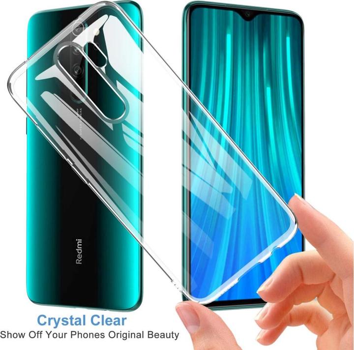Actual product image Screenguard Xiaomi Redmi Note 8 Pro Flexible TPU Clear Case (Xiaomi Redmi Note 8 Pro)