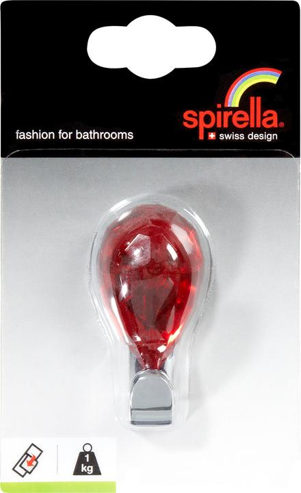 Actual product image spirella Hook Jewel Red, 1 kg