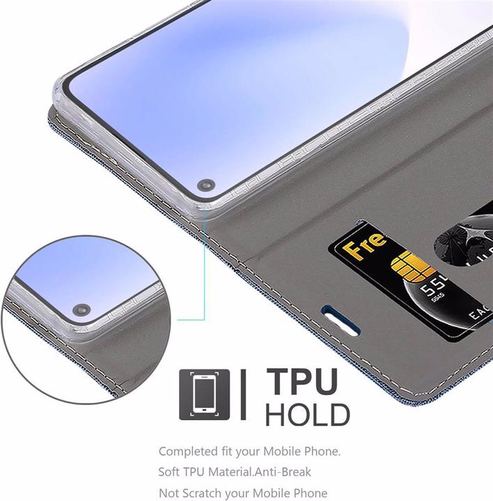 Actual product image Cadorabo Book Jeans Optics Cover (Google Pixel 5 XL)