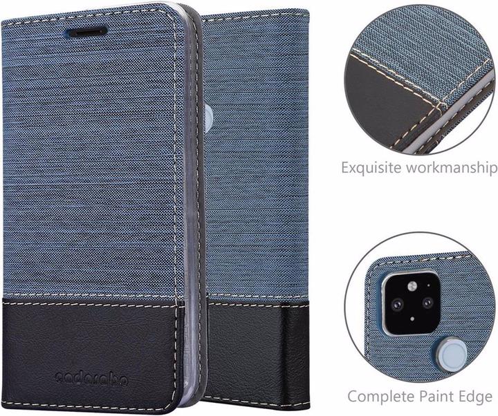 Actual product image Cadorabo Book Jeans Optics Cover (Google Pixel 5 XL)