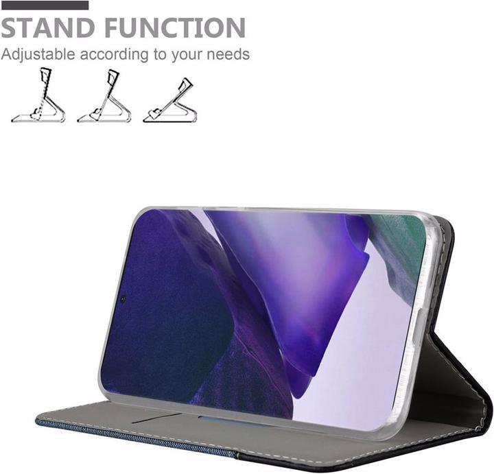 Actual product image Cadorabo Book Jeans Optics Cover (Samsung Galaxy Note 20+)