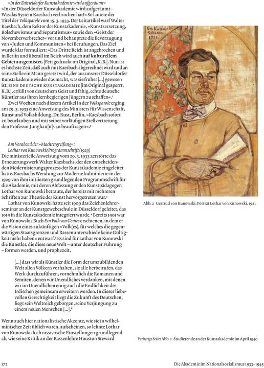 Produktbild Die Kunstakademie in Düsseldorf 1773-2023 (Deutsch, Johannes Myssok, 2023)
