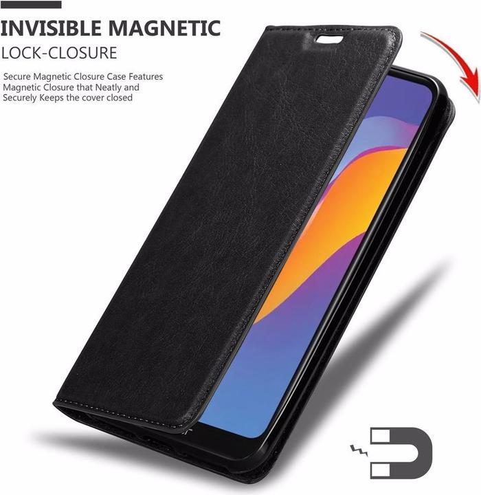 Actual product image Cadorabo Book Invisible Magnet Cover (Honor 8A Prime)