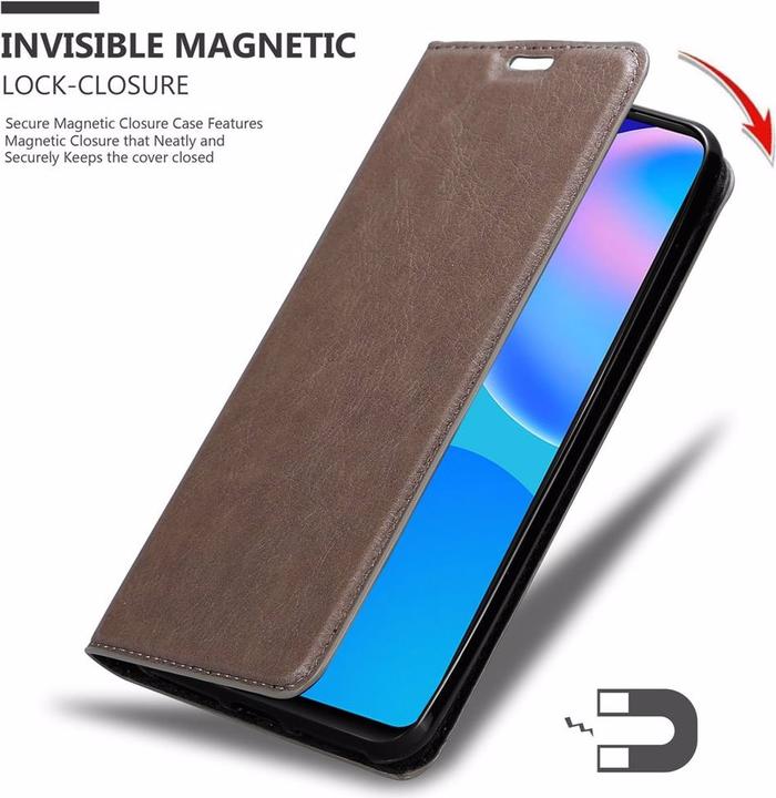 Produktbild Cadorabo Book Invisible Magnet Cover (Huawei P Smart (2021))
