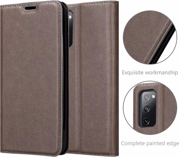 Actual product image Cadorabo Book Invisible Magnet Cover (Samsung Galaxy S20 FE)