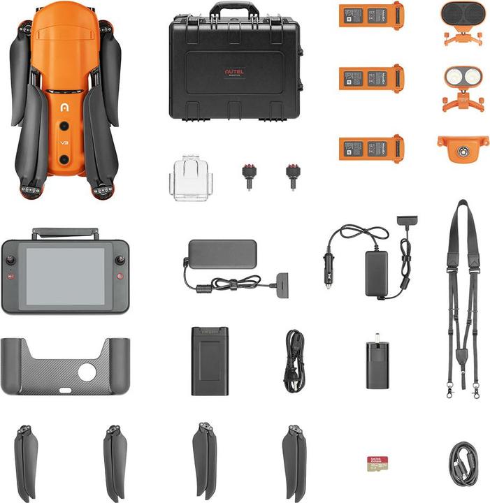 Image du produit Autel EVO II Dual 640T Enterprise, bundle durci RTF (38 min, 1110 g, 48 Mpx)