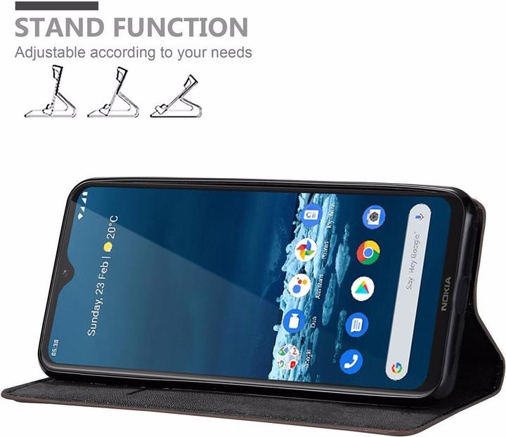 Productafbeelding Cadorabo Boek Onzichtbare Magneethoes (Nokia 5.3)