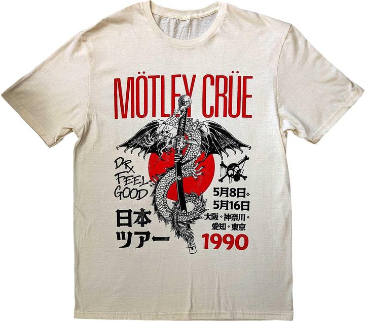 Motley Crue Dr Feelgood Japanese Tour '90 TShirt (XXL)