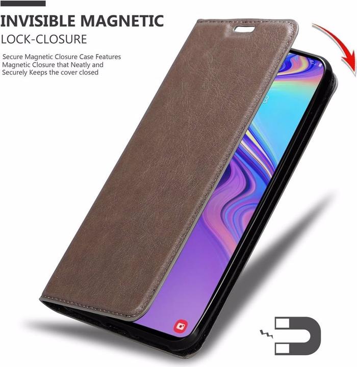 Produktbild Cadorabo Book Invisible Magnet Cover (Samsung Galaxy A40s, Samsung Galaxy M30)