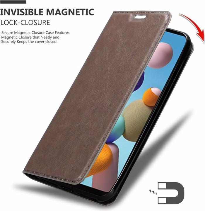 Productafbeelding Cadorabo Boek Onzichtbare Magneethoes (Samsung Galaxy A21)